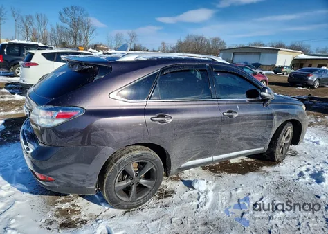 2010 Lexus Rx 350 z USA, uszkodzony, nr VIN 2T2BK1BA7AC046734